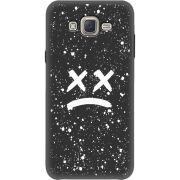 Черный чехол BoxFace Samsung J701 Galaxy J7 Neo Duos Sad Way