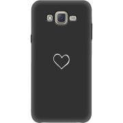 Черный чехол BoxFace Samsung J701 Galaxy J7 Neo Duos My Heart