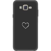 Черный чехол BoxFace Samsung J701 Galaxy J7 Neo Duos My Heart