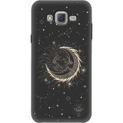 Черный чехол BoxFace Samsung J701 Galaxy J7 Neo Duos Moon