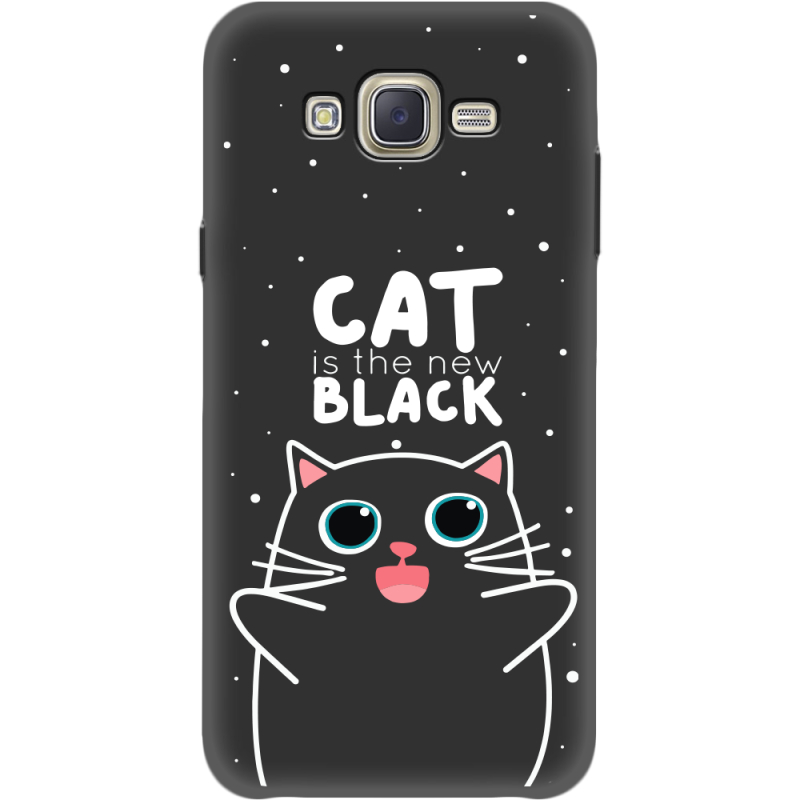 Черный чехол BoxFace Samsung J701 Galaxy J7 Neo Duos 