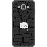 Черный чехол BoxFace Samsung J701 Galaxy J7 Neo Duos 