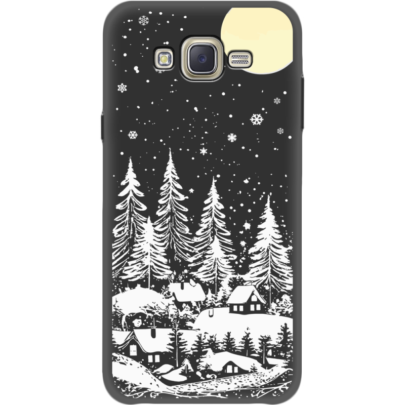 Черный чехол BoxFace Samsung J701 Galaxy J7 Neo Duos 