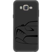 Черный чехол BoxFace Samsung J701 Galaxy J7 Neo Duos Sportcar