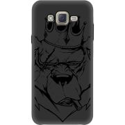 Черный чехол BoxFace Samsung J701 Galaxy J7 Neo Duos Bear King