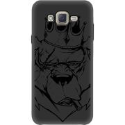 Черный чехол BoxFace Samsung J701 Galaxy J7 Neo Duos Bear King