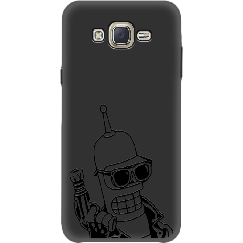 Черный чехол BoxFace Samsung J701 Galaxy J7 Neo Duos 