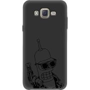 Черный чехол BoxFace Samsung J701 Galaxy J7 Neo Duos 