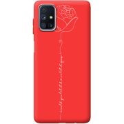 Красный чехол BoxFace Samsung M515 Galaxy M51 