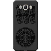 Черный чехол BoxFace Samsung J510 Galaxy J5 2016 Black Coffee