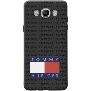 Черный чехол BoxFace Samsung J510 Galaxy J5 2016 Tommy Print