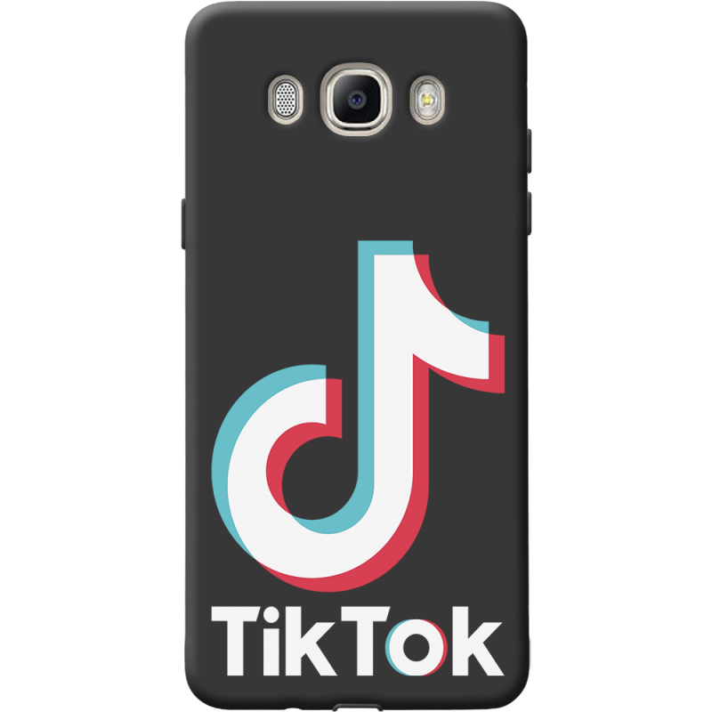 Черный чехол BoxFace Samsung J510 Galaxy J5 2016 Tik Tok