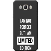 Черный чехол BoxFace Samsung J510 Galaxy J5 2016 Limited Edition