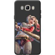 Черный чехол BoxFace Samsung J510 Galaxy J5 2016 Happy Harley Quinn