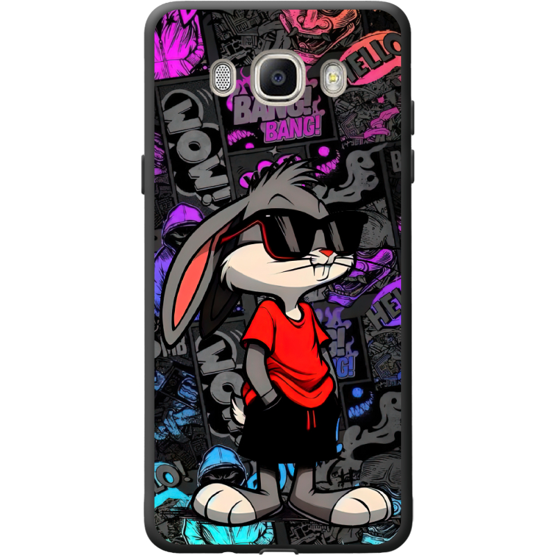 Черный чехол BoxFace Samsung J510 Galaxy J5 2016 Малий вухань