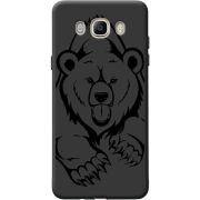 Черный чехол BoxFace Samsung J510 Galaxy J5 2016 Grizzly Bear
