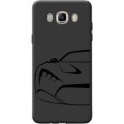 Черный чехол BoxFace Samsung J510 Galaxy J5 2016 Sportcar