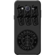 Черный чехол BoxFace Samsung J500H Galaxy J5 Black Coffee