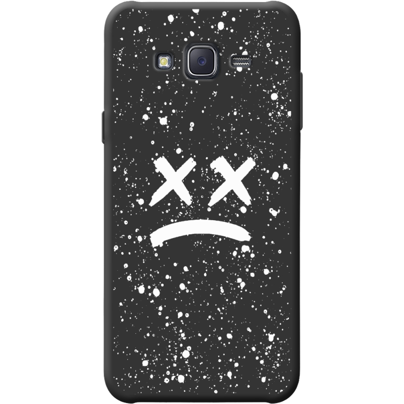 Черный чехол BoxFace Samsung J500H Galaxy J5 Sad Way