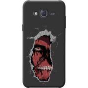 Черный чехол BoxFace Samsung J500H Galaxy J5 Нападение на Титана