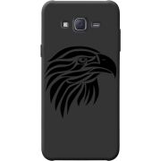 Черный чехол BoxFace Samsung J500H Galaxy J5 Eagle