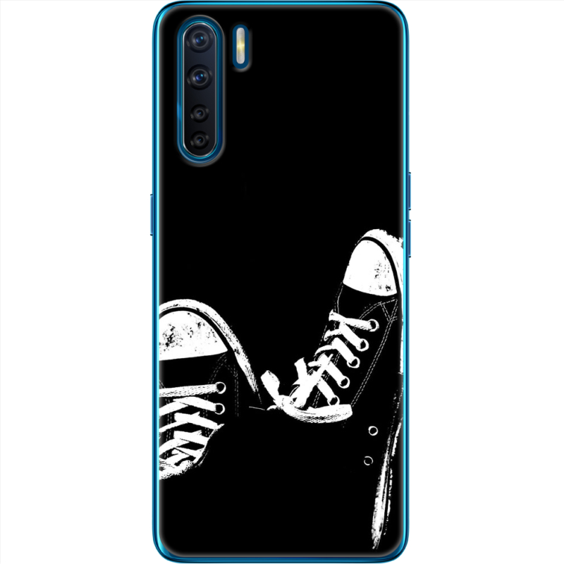 Чехол BoxFace OPPO A91 Black Sneakers