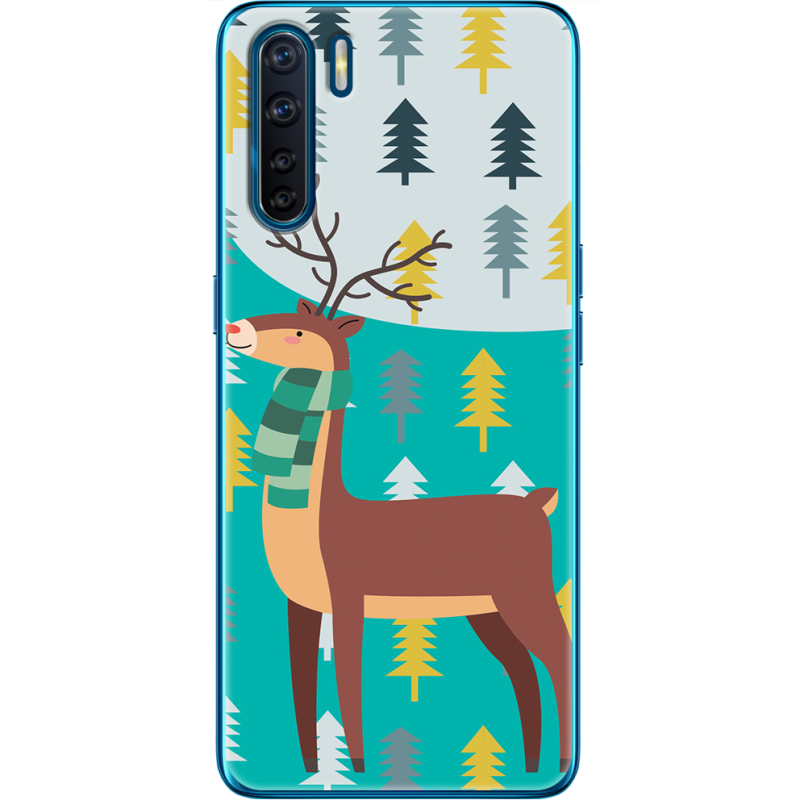 Чехол BoxFace OPPO A91 Foresty Deer