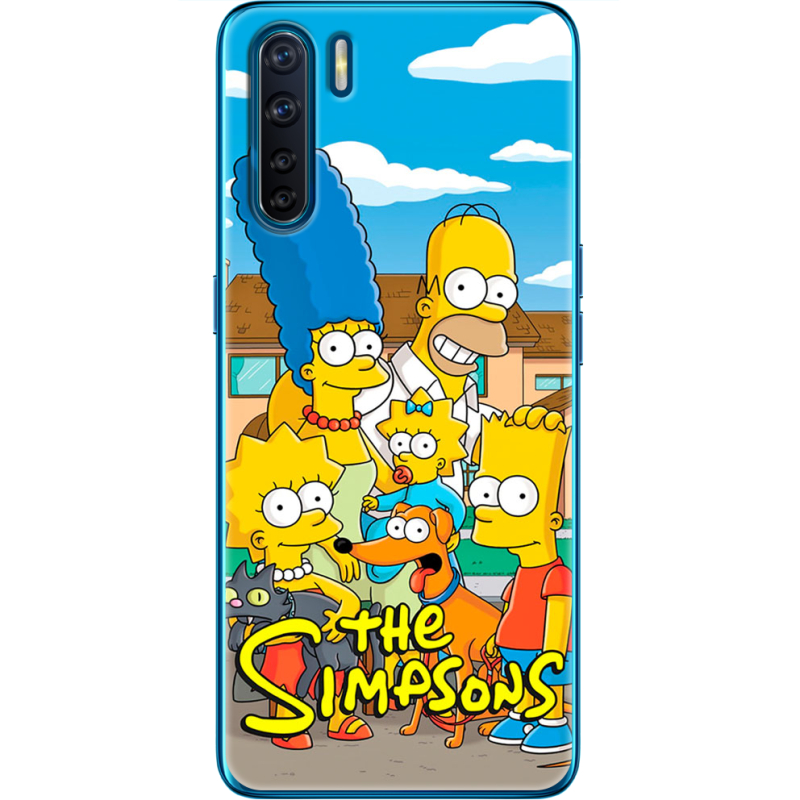 Чехол BoxFace OPPO A91 The Simpsons