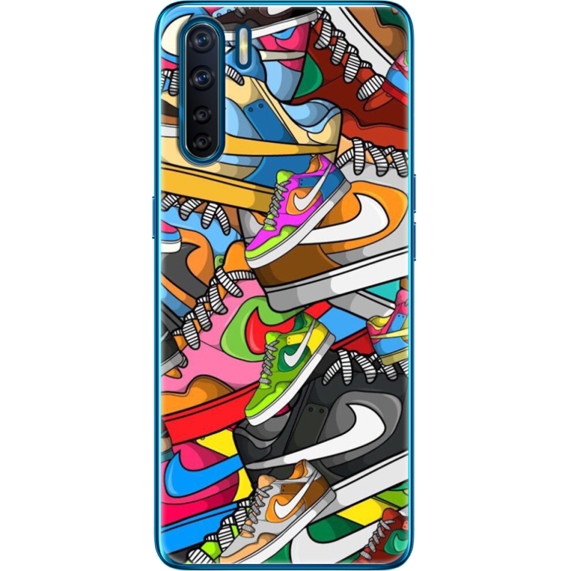 Чехол BoxFace OPPO A91 Sneakers