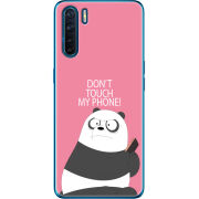 Чехол BoxFace OPPO A91 Dont Touch My Phone Panda