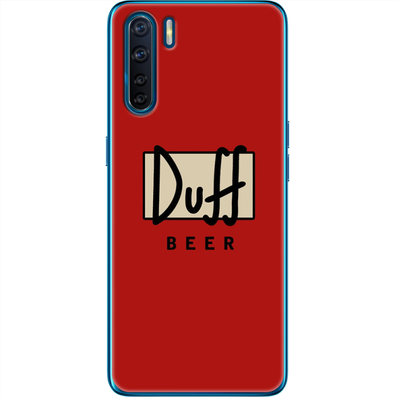 Чехол BoxFace OPPO A91 Duff beer