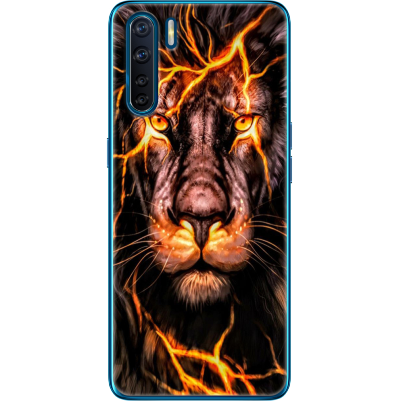 Чехол BoxFace OPPO A91 Fire Lion