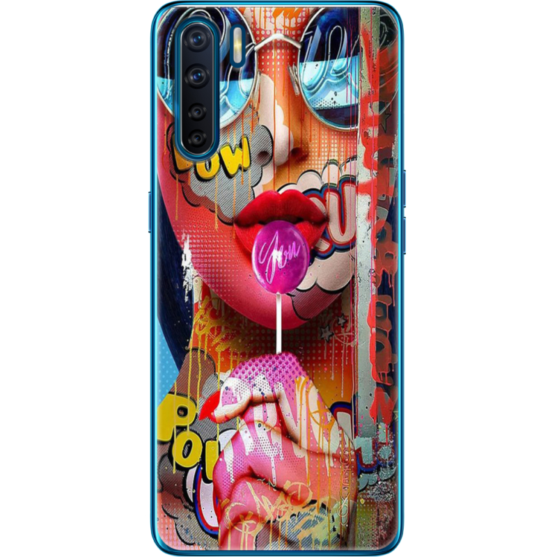 Чехол BoxFace OPPO A91 Colorful Girl