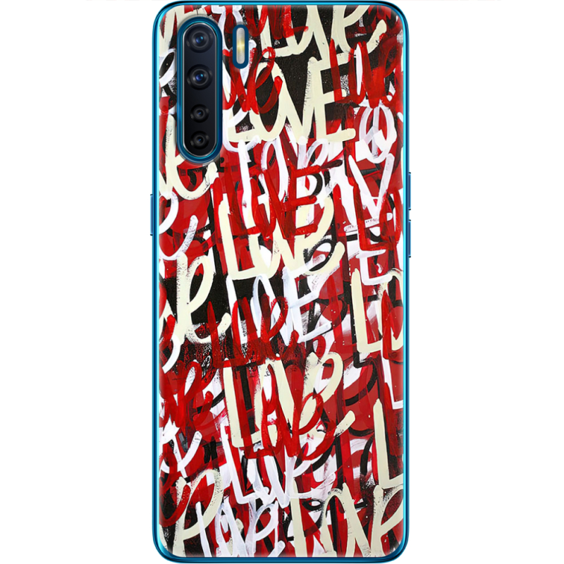 Чехол BoxFace OPPO A91 Love Graffiti