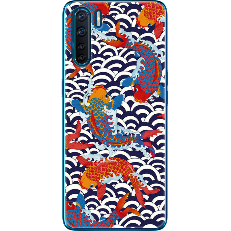 Чехол BoxFace OPPO A91 Koi Fish