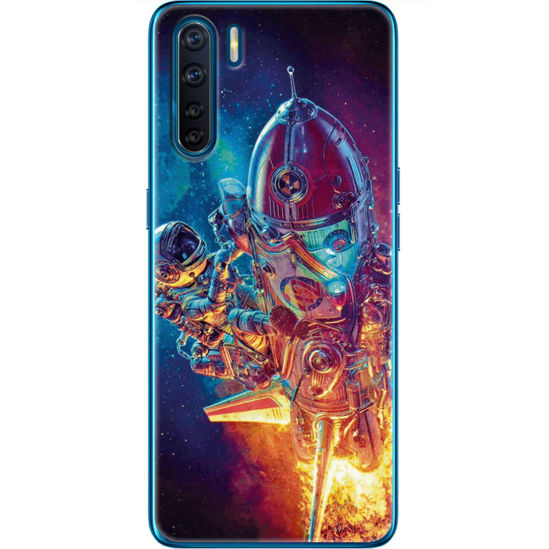 Чехол BoxFace OPPO A91 Astronaut in Space