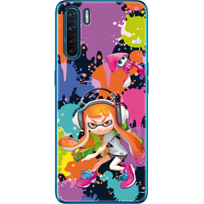 Чехол BoxFace OPPO A91 Splatoon Inklings