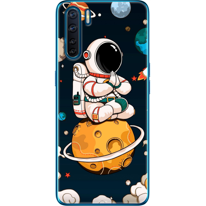 Чехол BoxFace OPPO A91 Astronaut