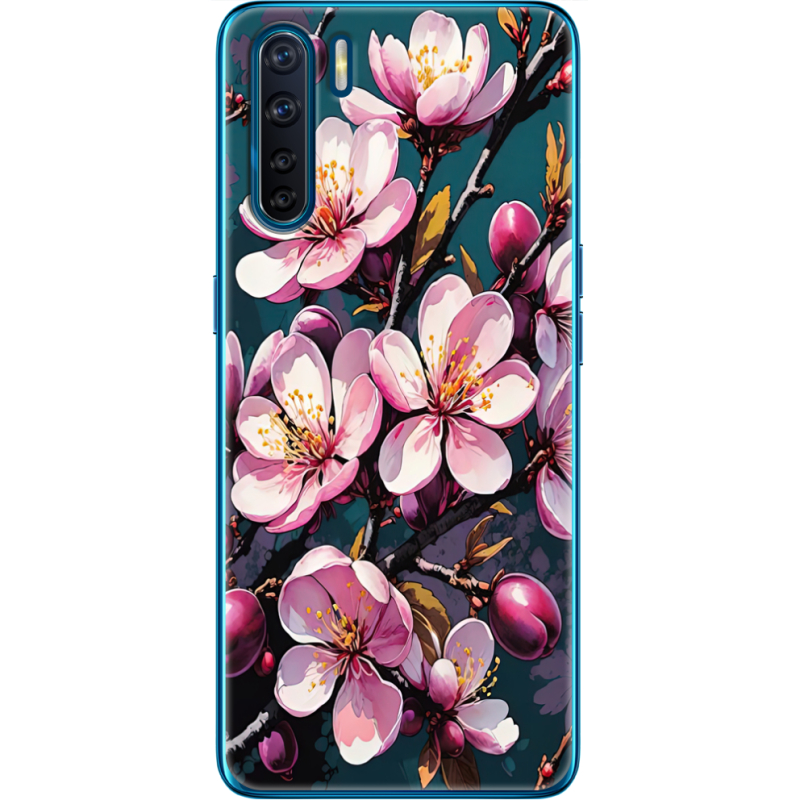 Чехол BoxFace OPPO A91 Рожевий аромат