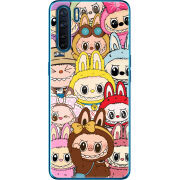 Чехол BoxFace OPPO A91 Labubu