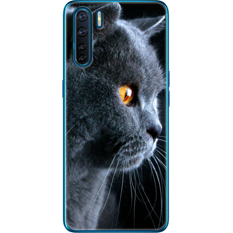 Чехол BoxFace OPPO A91 English cat