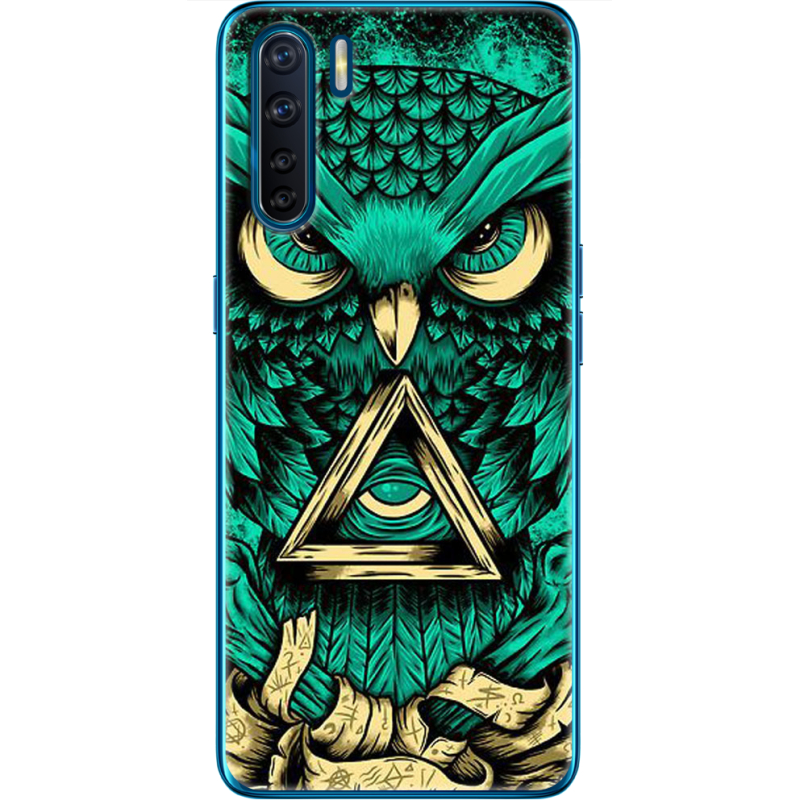 Чехол BoxFace OPPO A91 Masonic Owl