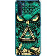 Чехол BoxFace OPPO A91 Masonic Owl