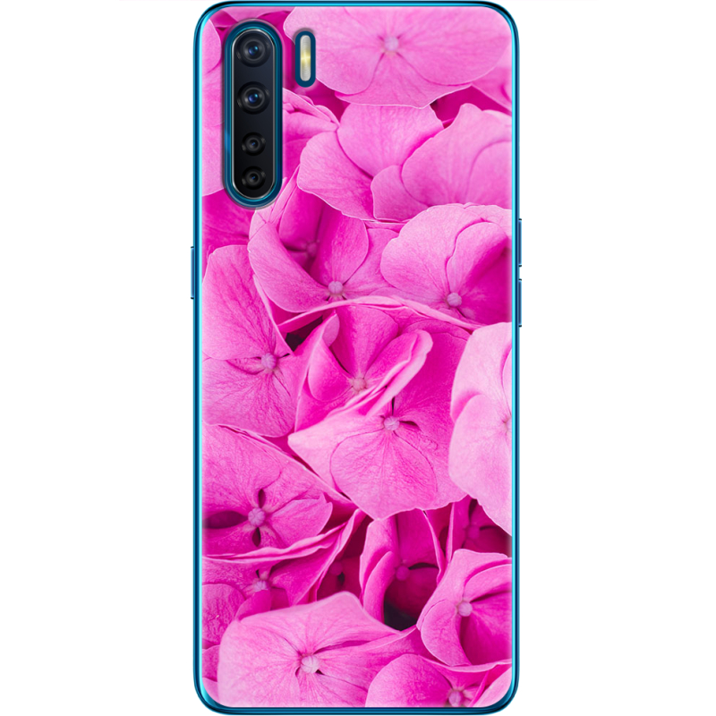 Чехол BoxFace OPPO A91 Pink Flowers