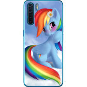 Чехол BoxFace OPPO A91 My Little Pony Rainbow Dash