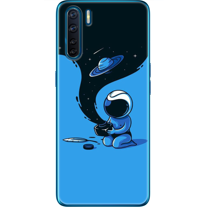 Чехол BoxFace OPPO A91 Galaxy Art