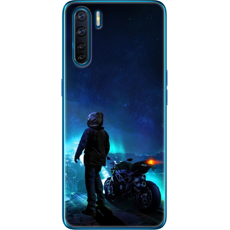 Чехол BoxFace OPPO A91 Motorcyclist