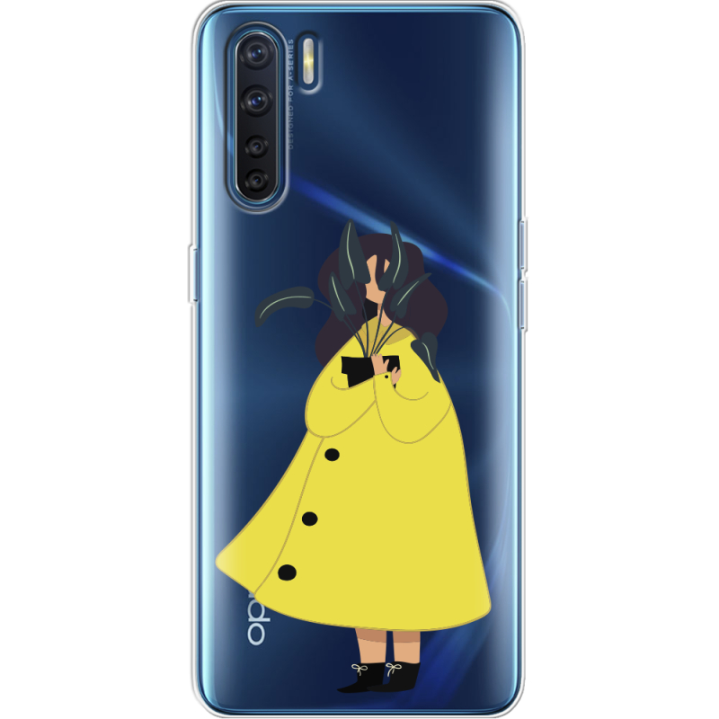 Прозрачный чехол BoxFace OPPO A91 Just a Girl