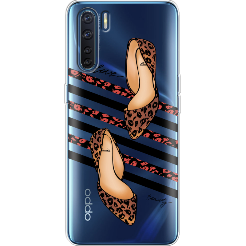 Прозрачный чехол BoxFace OPPO A91 Love Beauty