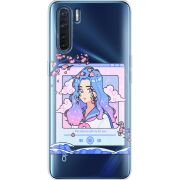 Прозрачный чехол BoxFace OPPO A91 The Sakuras Will Cry For You